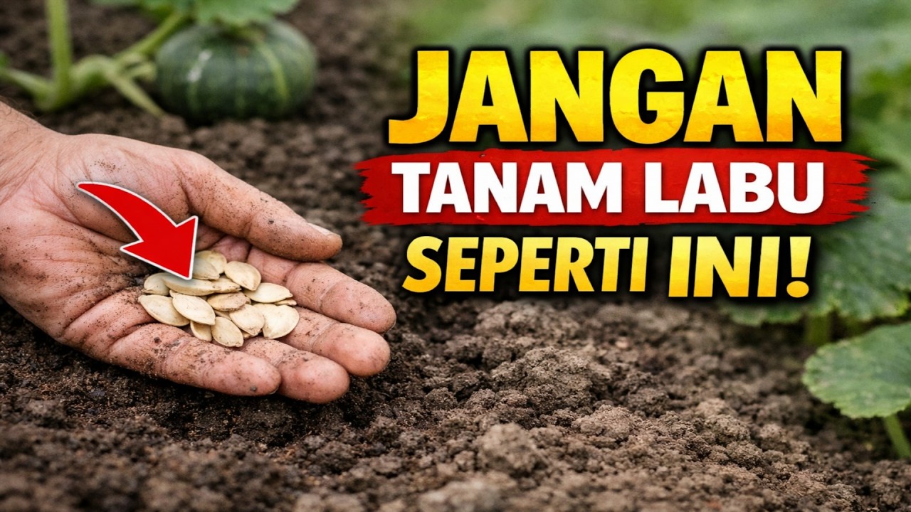 MASIH TANAM LABU DENGAN CARA INI? Siap-siap nyesel! Ini rahasia petani yang bikin hasil panen melim