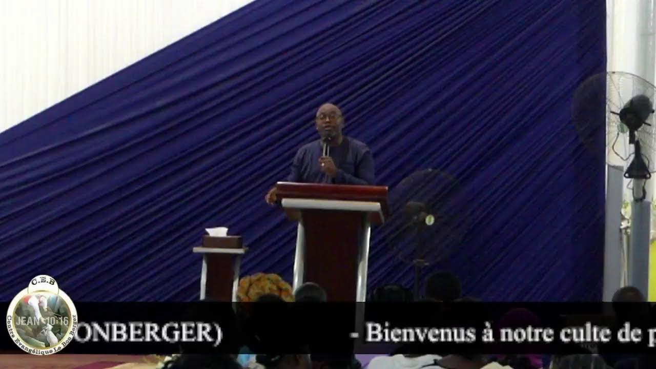 CULTE DE PRIERE DU VENDREDI 06/03/2026 AVEC LE DOCTEUR GHISLAIN LIBOKO