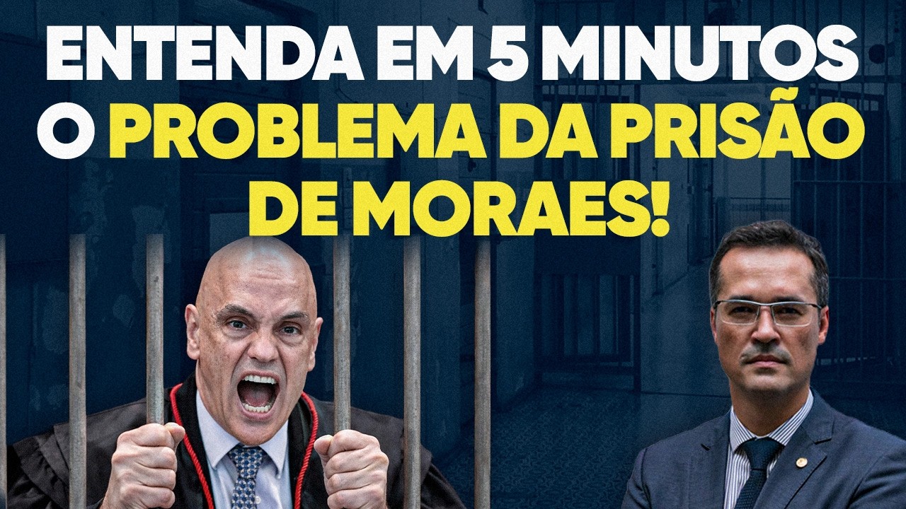 Moraes pode ser preso? Entenda em 5 minutos se é possível e qual é o desafio!