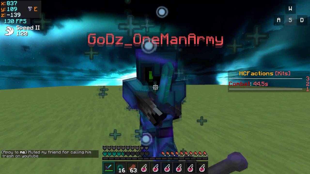 DJTasty vs GoDzonemanarmy (MY SERVER HCGAMES)