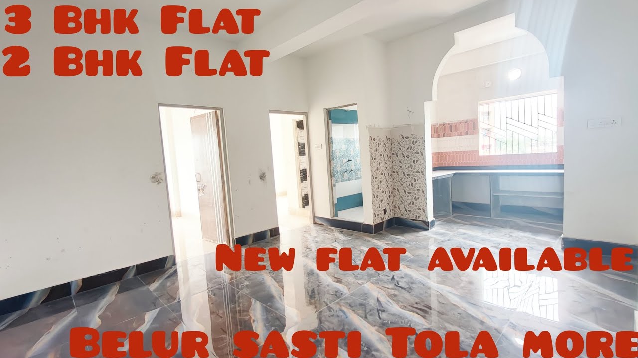 Starting price - 2 Bhk 17 Lacks. // 3 Bhk price - 28 Lacks. // Belur Sasti Tola More 