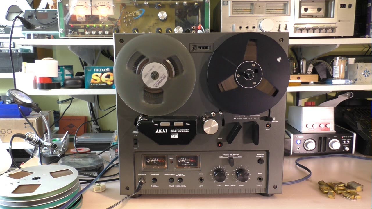 AKAI GX 215D Teil 3 und 4