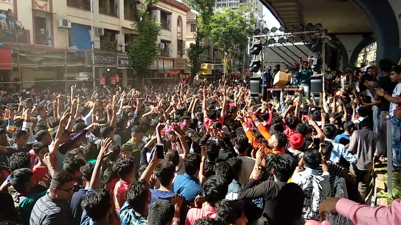 DJ VAIBHAV at chinchpokalicha chintamani agaman sohla 2018 PART 2