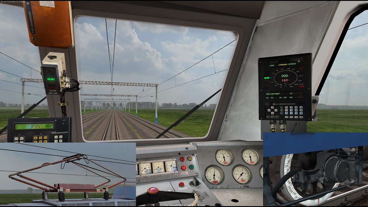 Установка колёсных пар, пантографов и приборов в ZDS (для новичков).