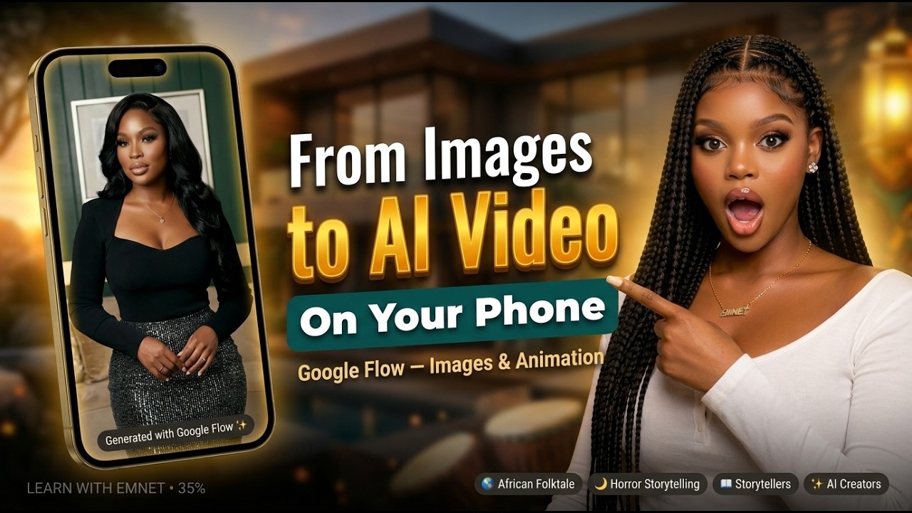 Google Flow on Mobile &mdash; Create AI Images & Animate Them Free on Your