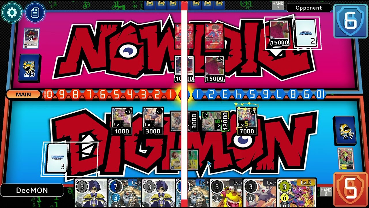 DCGO DIGIMON CARD GAME ONLINE CHERUBI ACE & VIKEMON ACE VS MOTHER REAPER