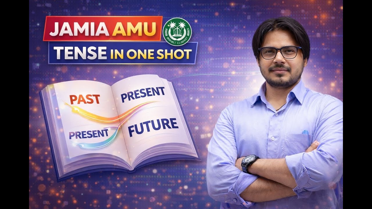 Jamia Millia Islamia English Grammar Free Online  Classes | JMI, AMU Free Online Coaching Classes