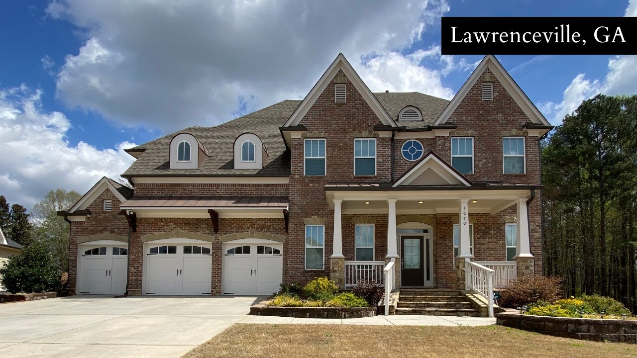 MUST SEE- ELEGANT HOME FOR SALE IN LAWRENCEVILLE, GA! - 5 bedrooms- 4 Bathrooms