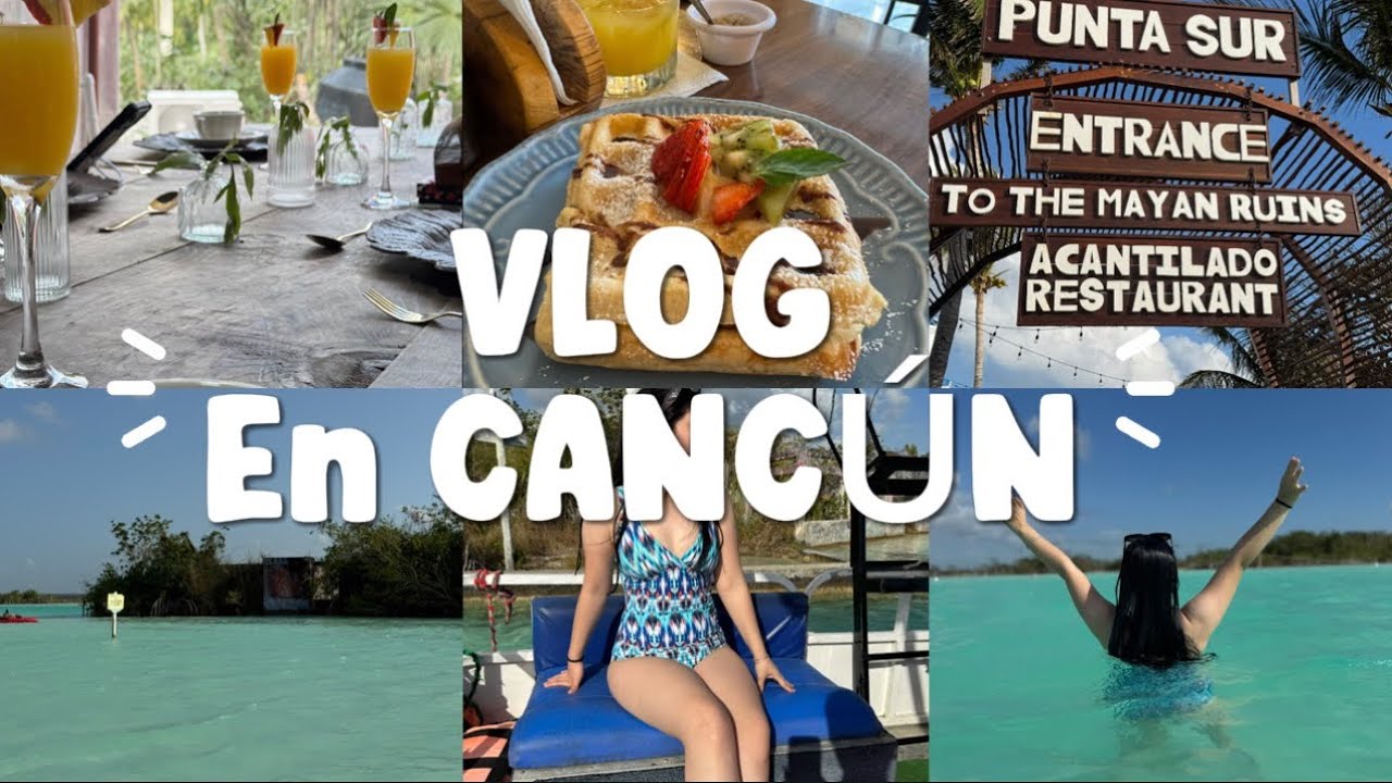 VLOG EN CANCÚN/ TRAKITA 🏝️🌊☀️🐚