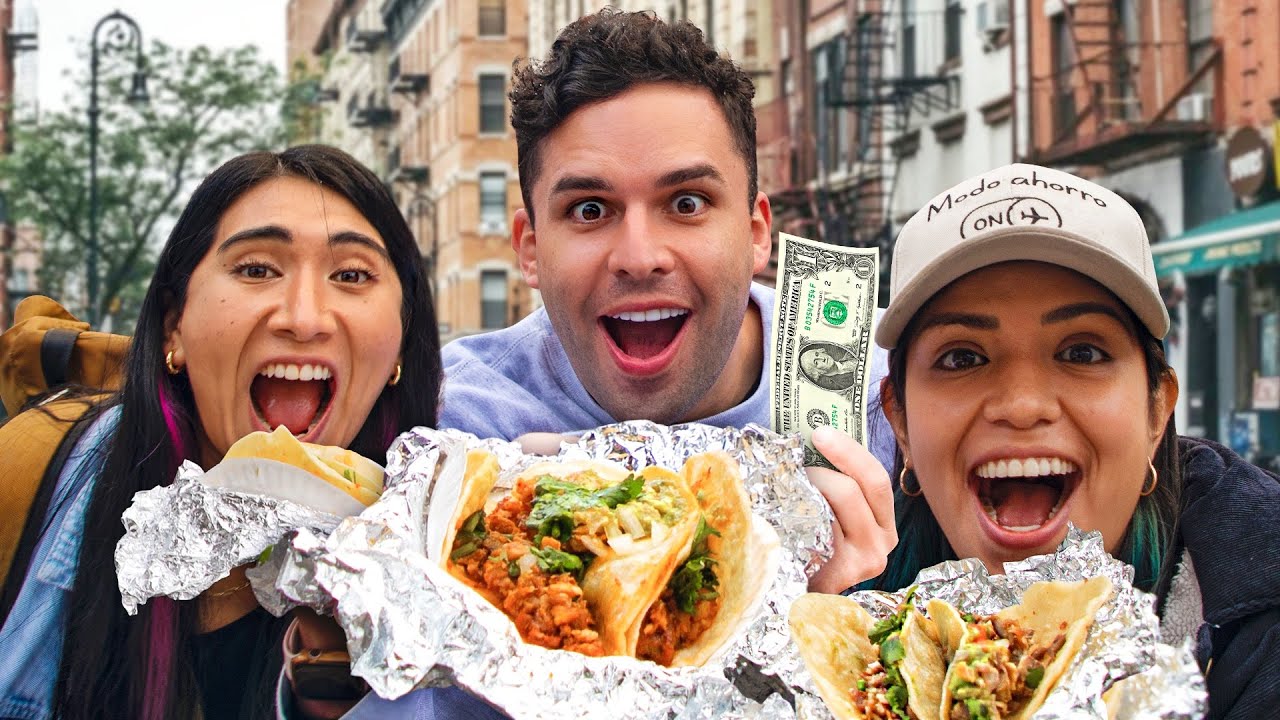 COMIDA DE $1 EN NUEVA YORK!! ft. @Misias pero viajeras