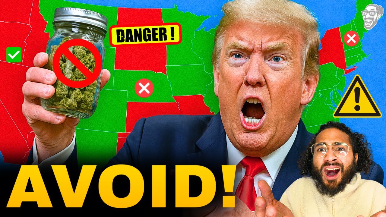 5 худших штатов, где можно попасться с травкой 😱🤯 &mdash; ИЗБЕГАЙТЕ ЛЮБОЙ ЦЕНОЙ! 😱🤯