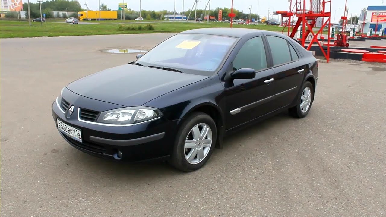 2007 Renault Laguna. Start Up, Engine, and In Depth Tour.