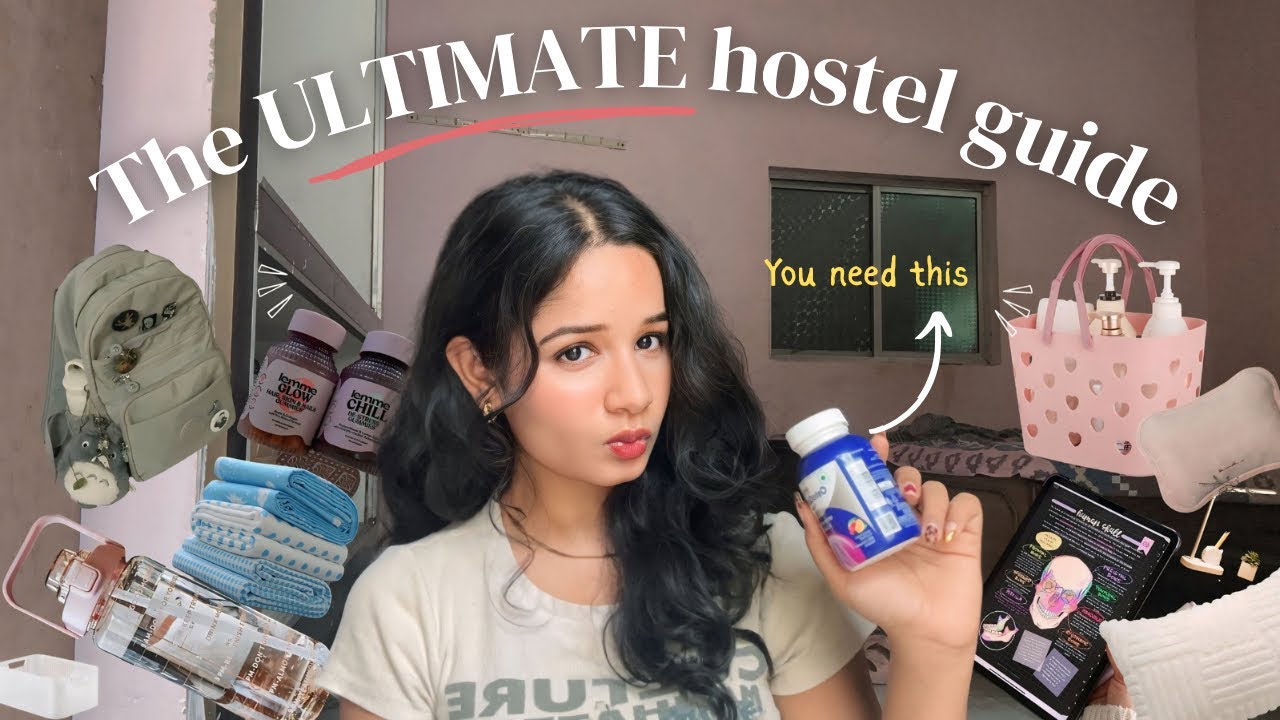 The ULTIMATE Hostel Packing Guide | The NECESSITIES for Hostel