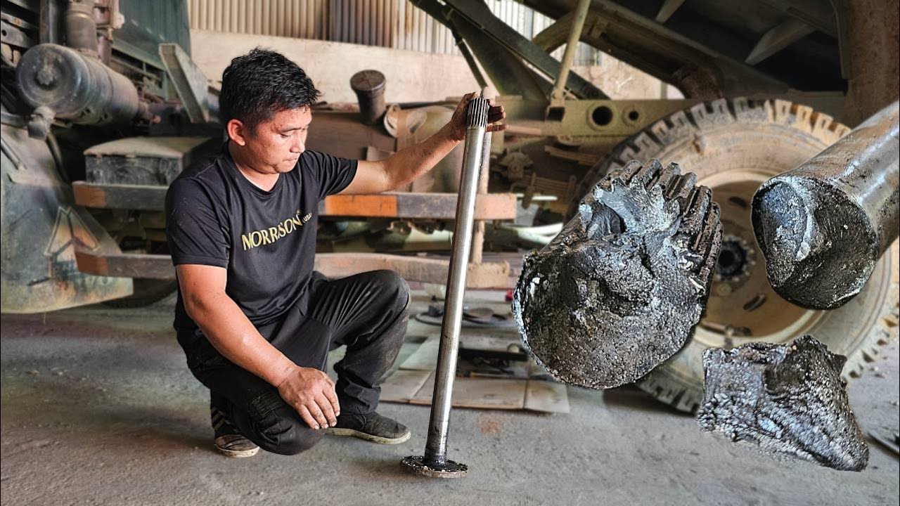 Broken Axle Shaft Replacement For 4x4 Trcuk | Emergency On-Site Repair