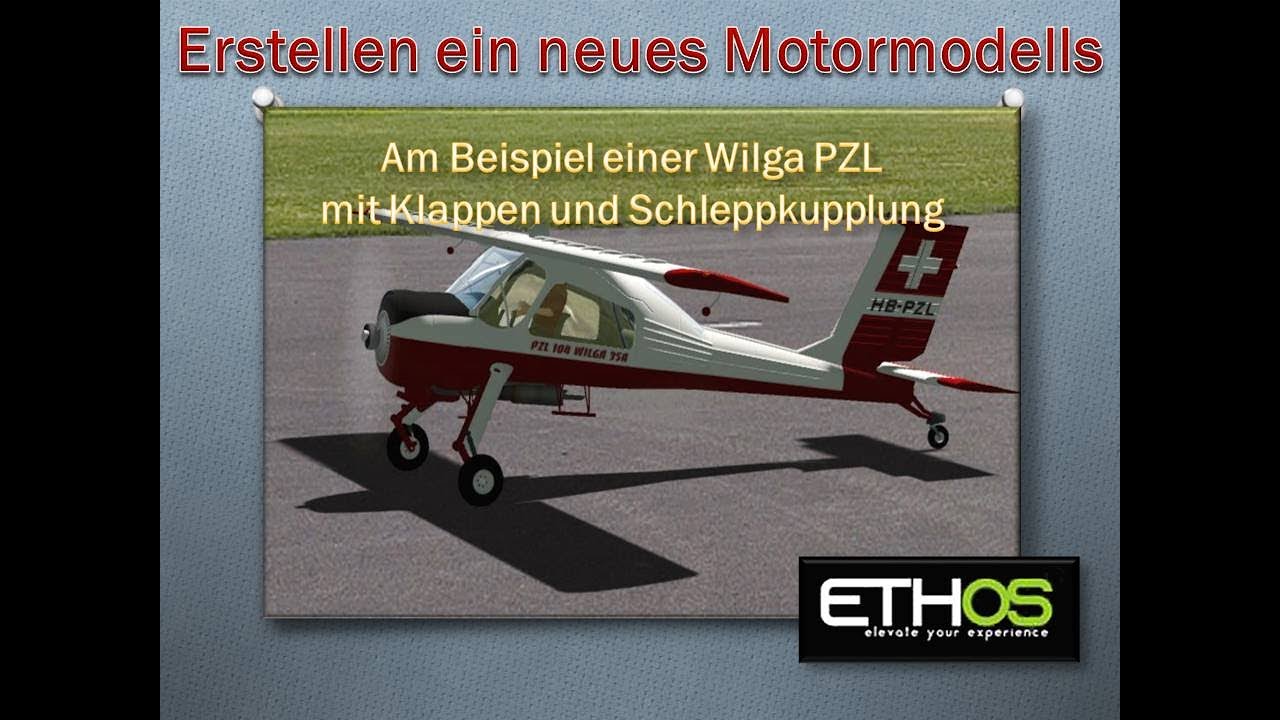 Wie programmiere ich mein Motormodell unter Ethos?