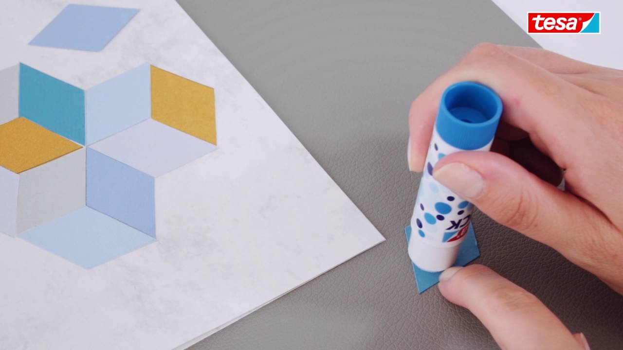 Klebestift tesa Stick Cyan - Kleben leicht gemacht