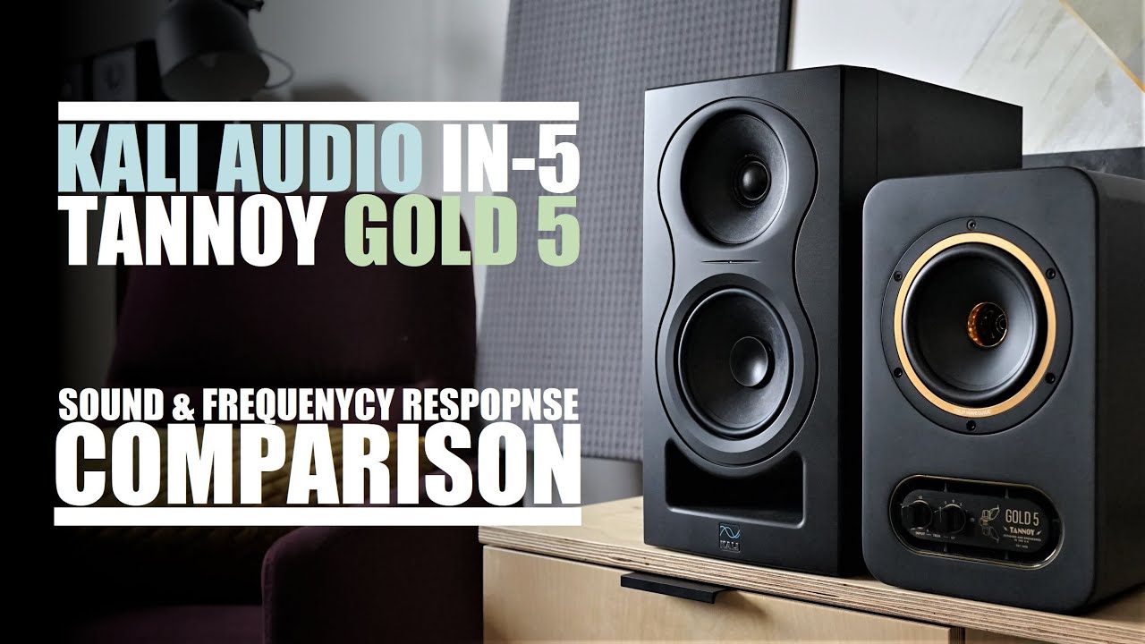 Kali Audio IN-5 против Tannoy Gold 5 || Сравнение звука и частотных характеристик