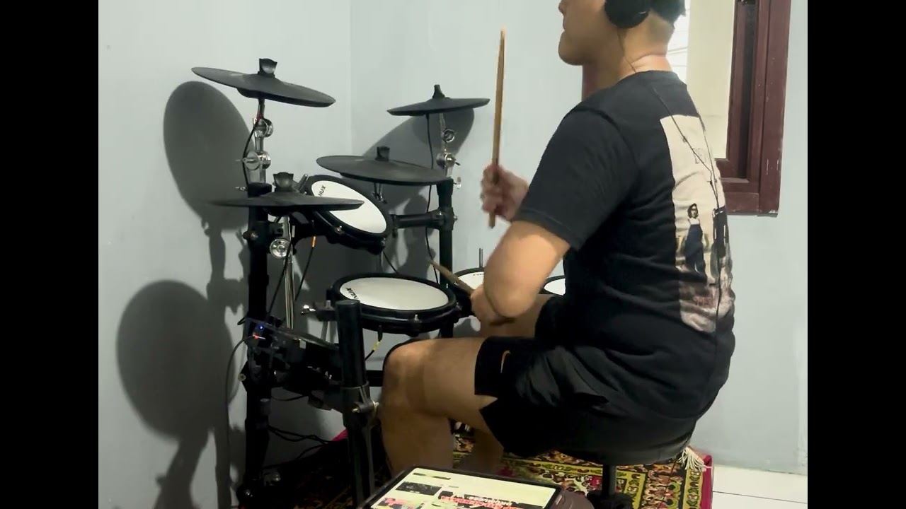 Dewa 19 - Cukup Siti Nurbaya (Drum Cover) With NUX DM-310