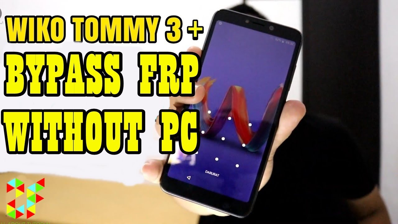 WIKO TOMMY 3 PLUS BYPASS FRP REMOVE ACCOUNT GOOGLE WITHOUT PC