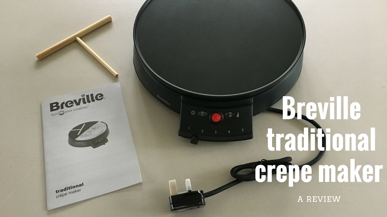Breville Traditional Crepe Maker #Review