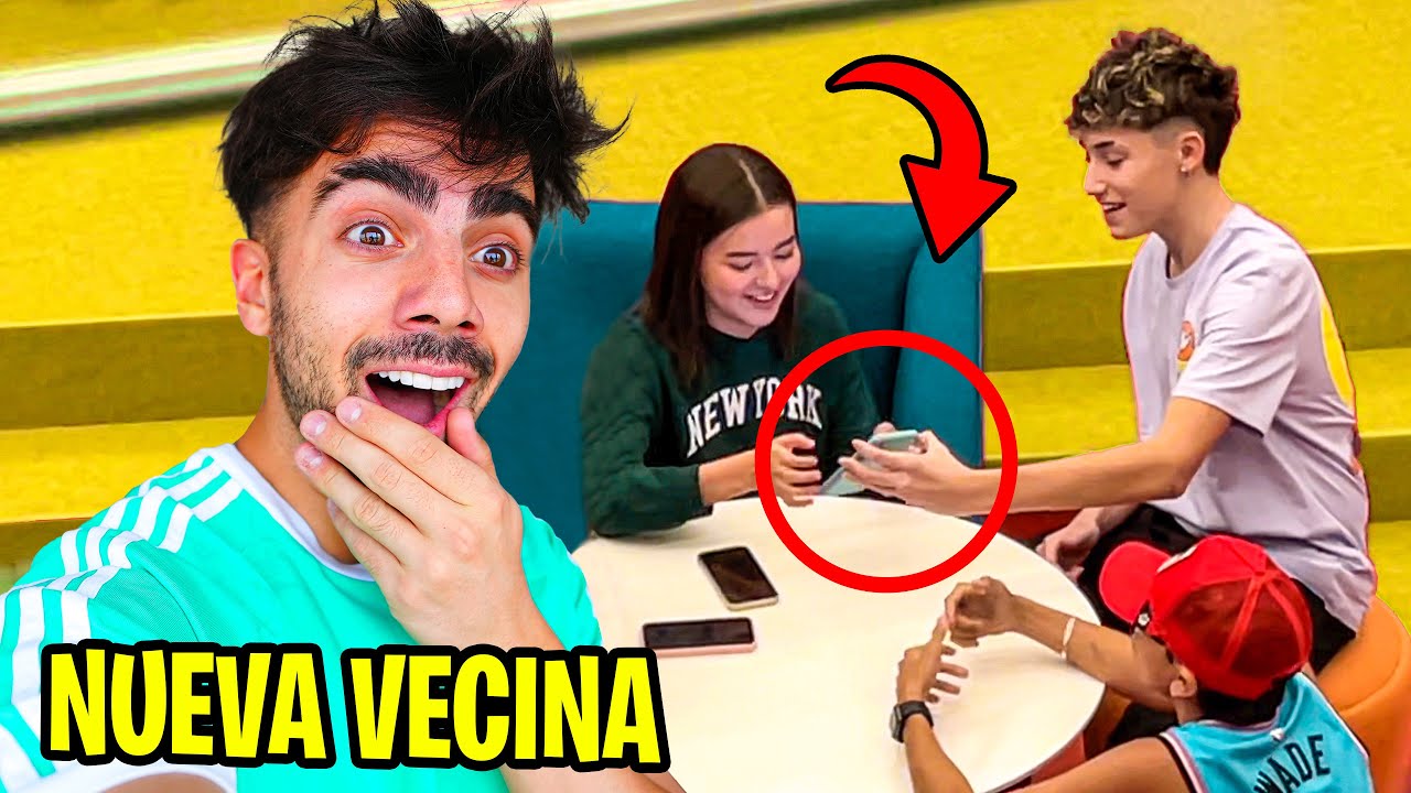 MI VECINO LE PIDE EL NUMERO A LA NUEVA VECINA!
