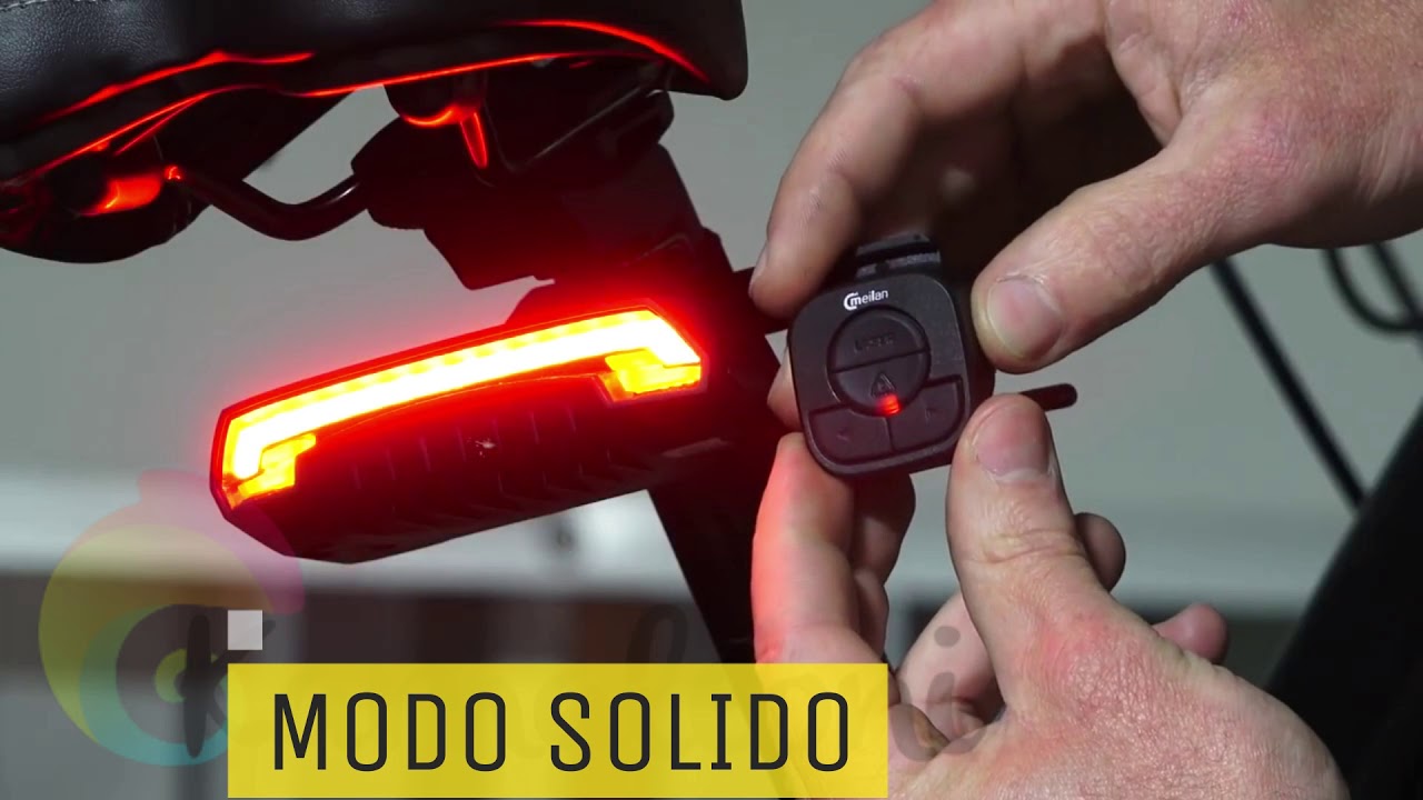 Luz de Freno y de Giro Para Bicicleta - Inalambrico