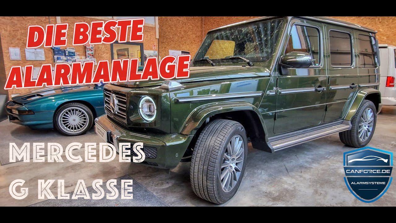 Alarmanlage Mercedes-Benz G Klasse (2023): G Manufaktur Diebstahlschutz nachrüsten Felgenklau 63 AMG