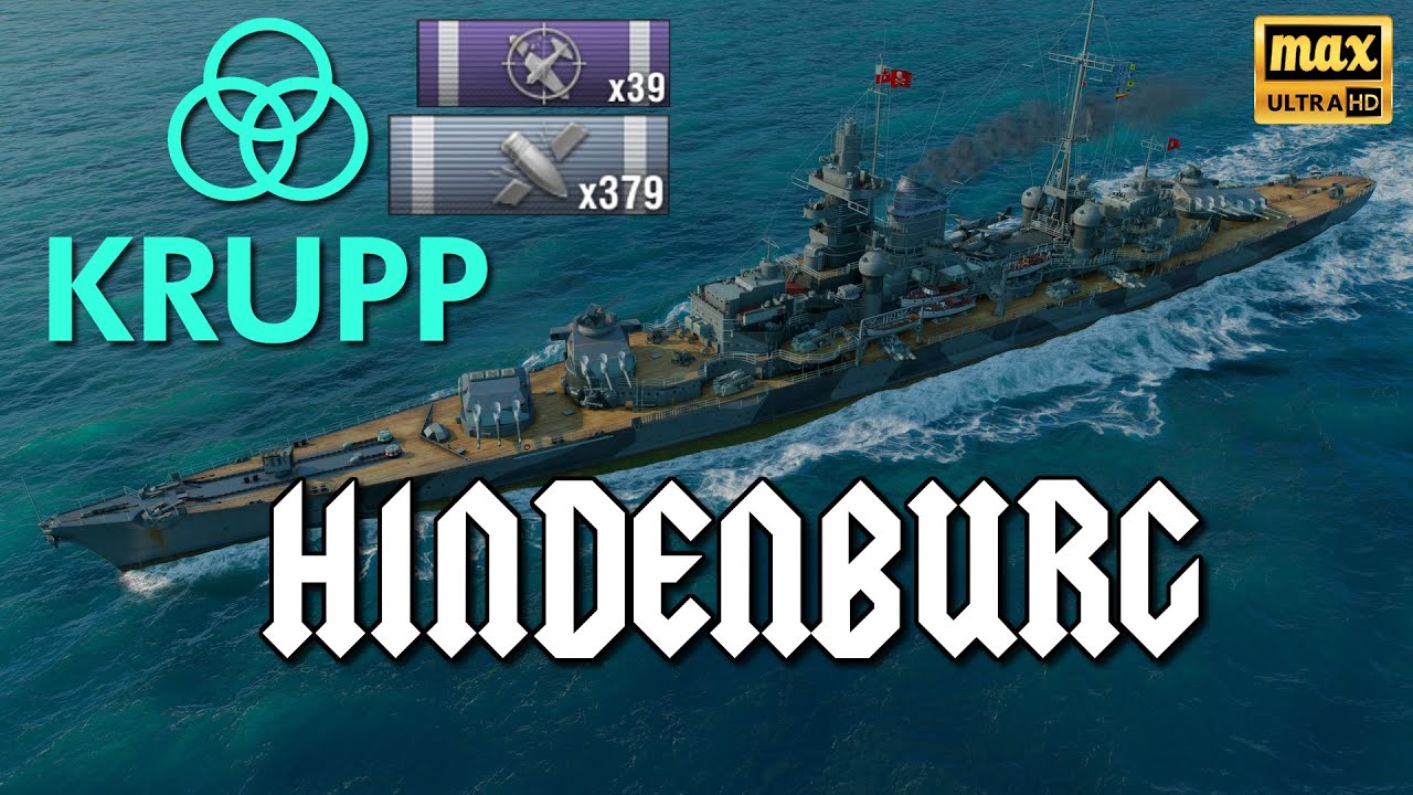 Hindenburg - LAST HOPE on Attlantic - World of Warships Replays