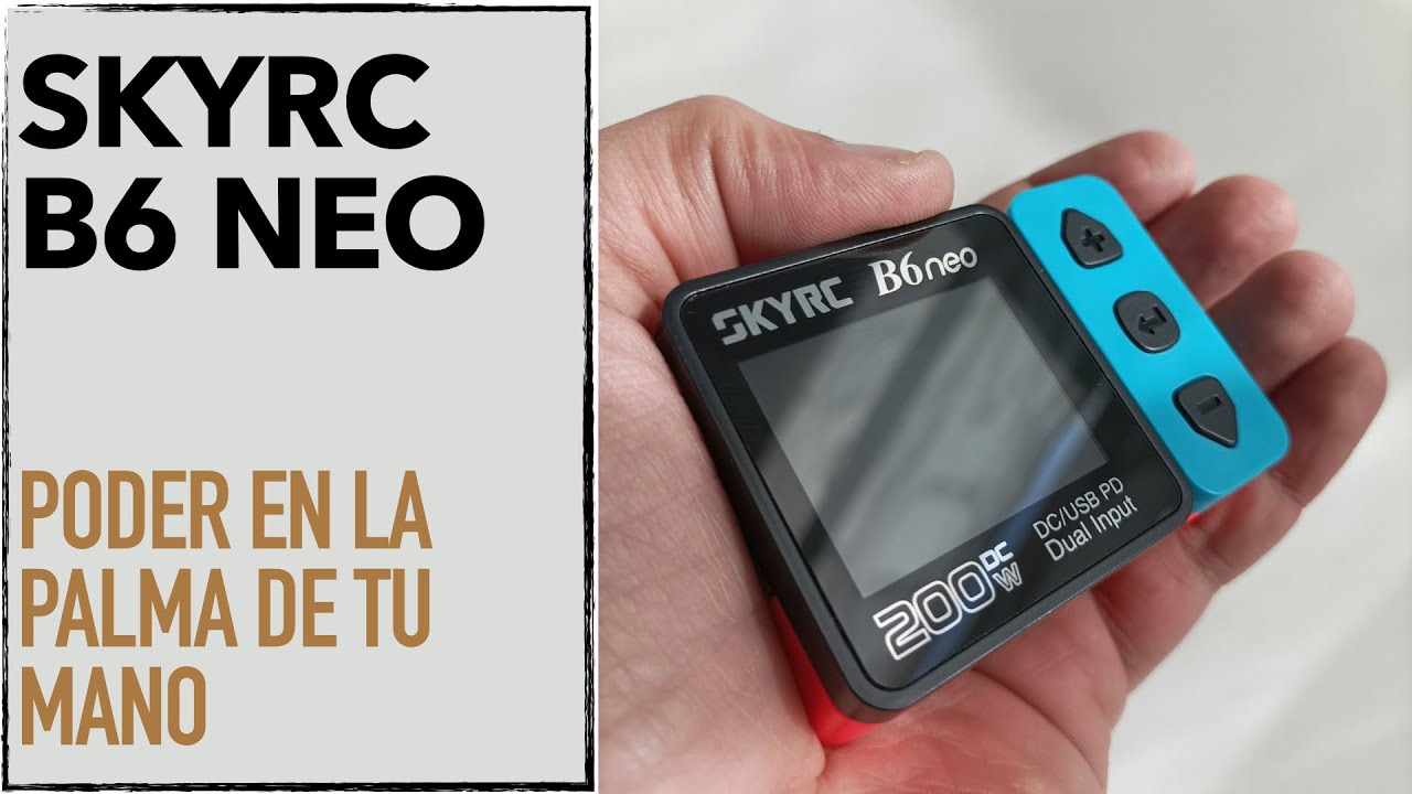 Poderoso mini cargador // SKyRC B6 neo