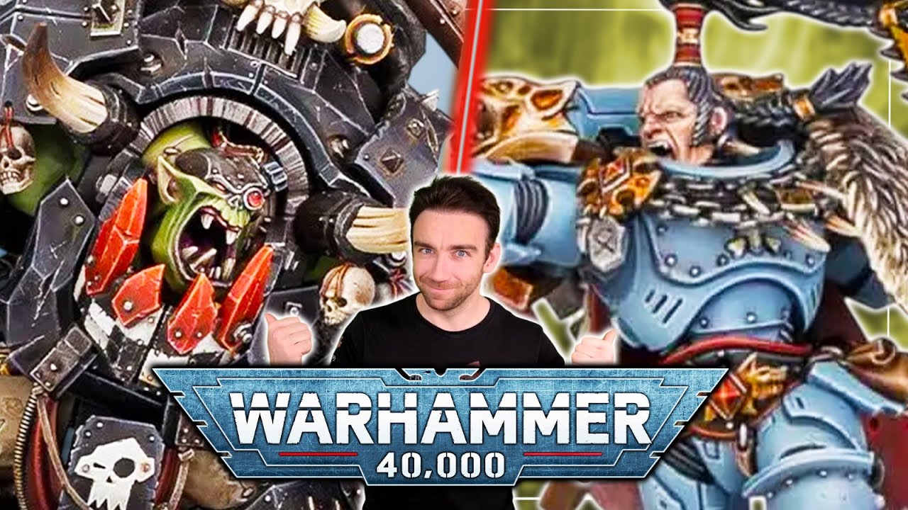 Warhammer 40.000 - ORKS vs Space Wolves !