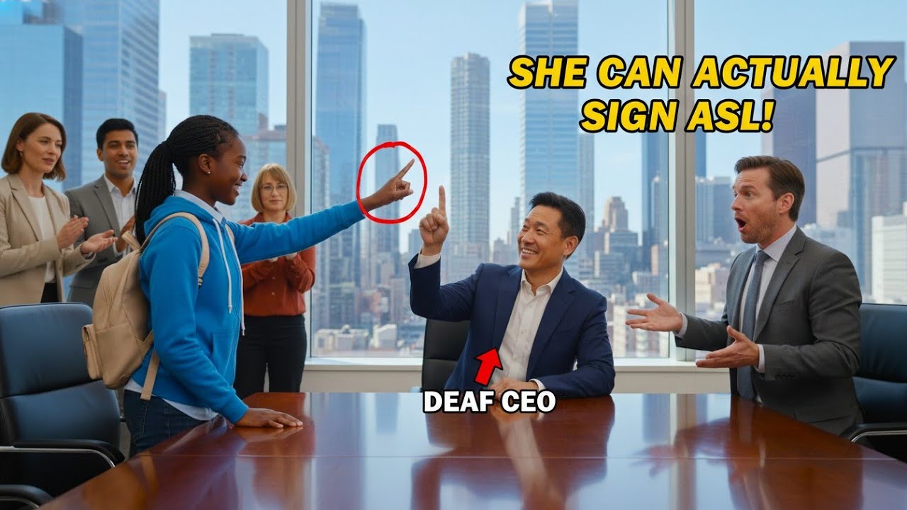 Everyone Ignored The Deaf Guest, Until The Maid’s Daughter Signed One Sentence