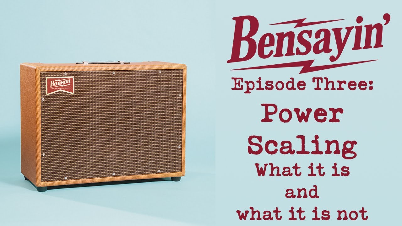 Bensayin' Episode 3: Power Scaling - What it is and what it is not.