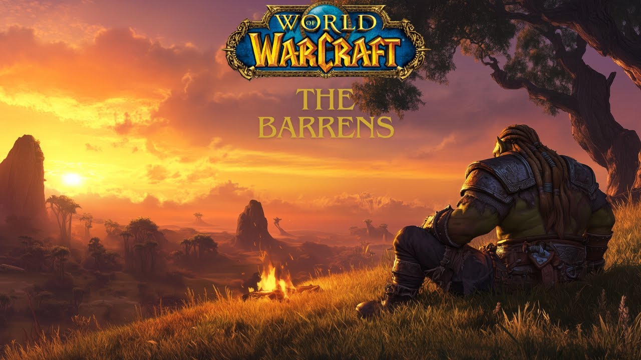 World of Warcraft: The Barrens Ambience - Campfire Sounds for Relaxation, Study & Sleep