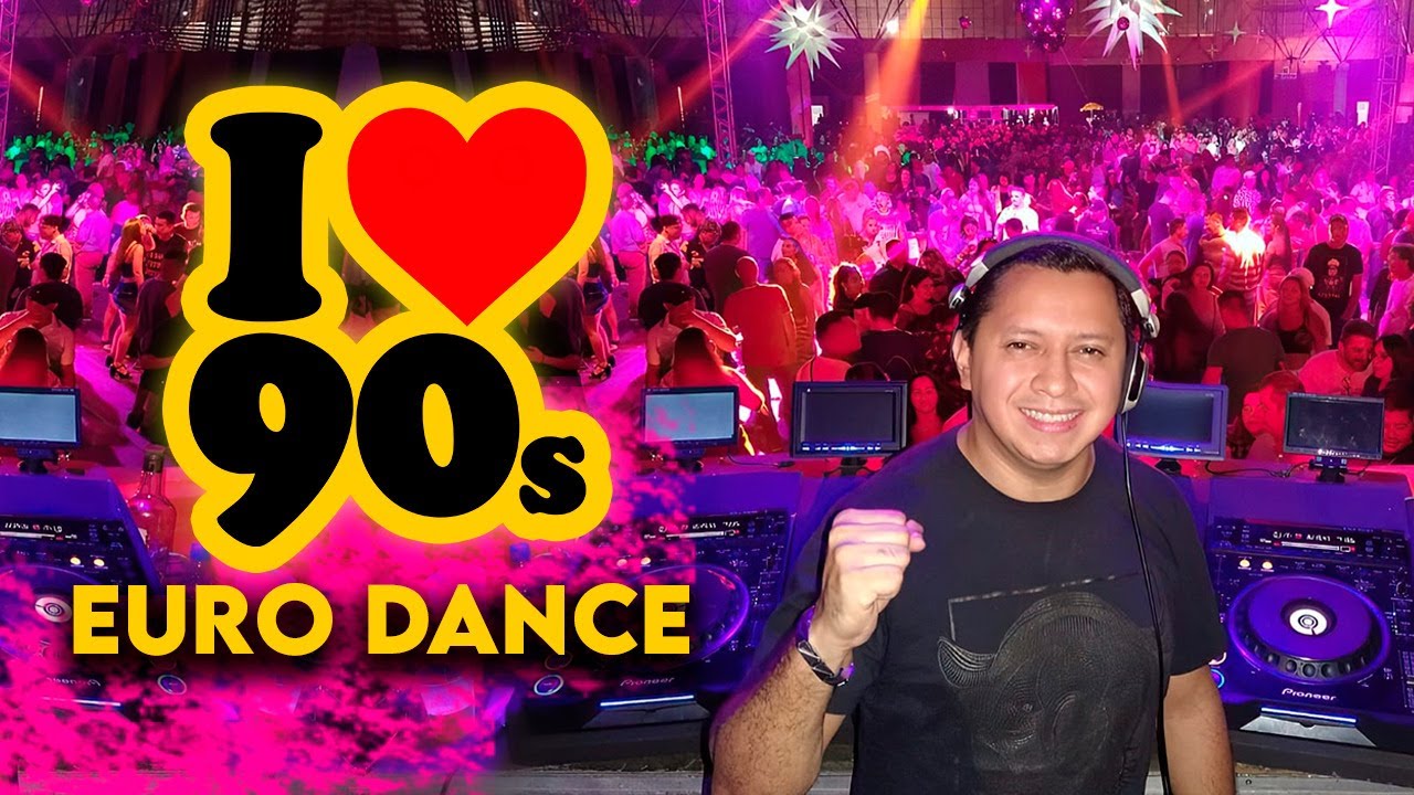 EURODANCE Anos 90 - Sequência Mixada Especial (Sucessos da Jovem Pan e Transamérica)