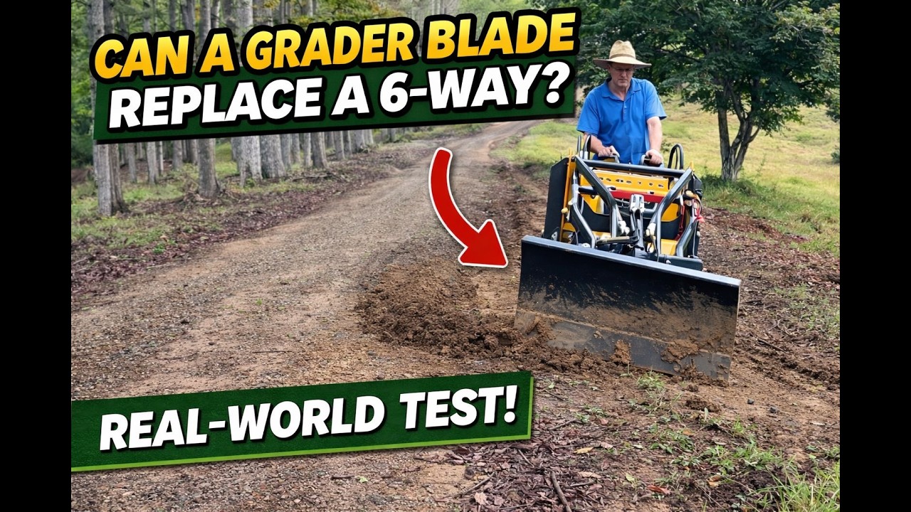 Can a Grader Blade Replace a 6-Way? Real-World Test