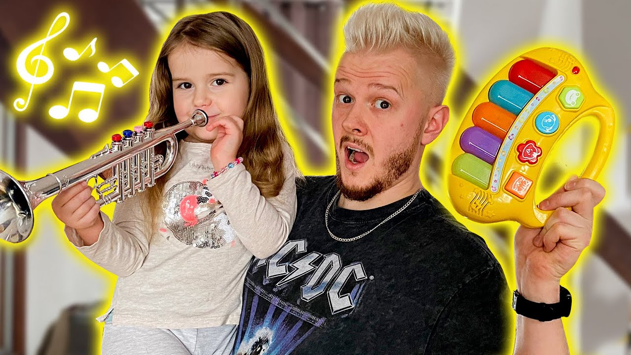 ZROBIŁEM BIT Z ZABAWEK MOJEJ CÓRKI!