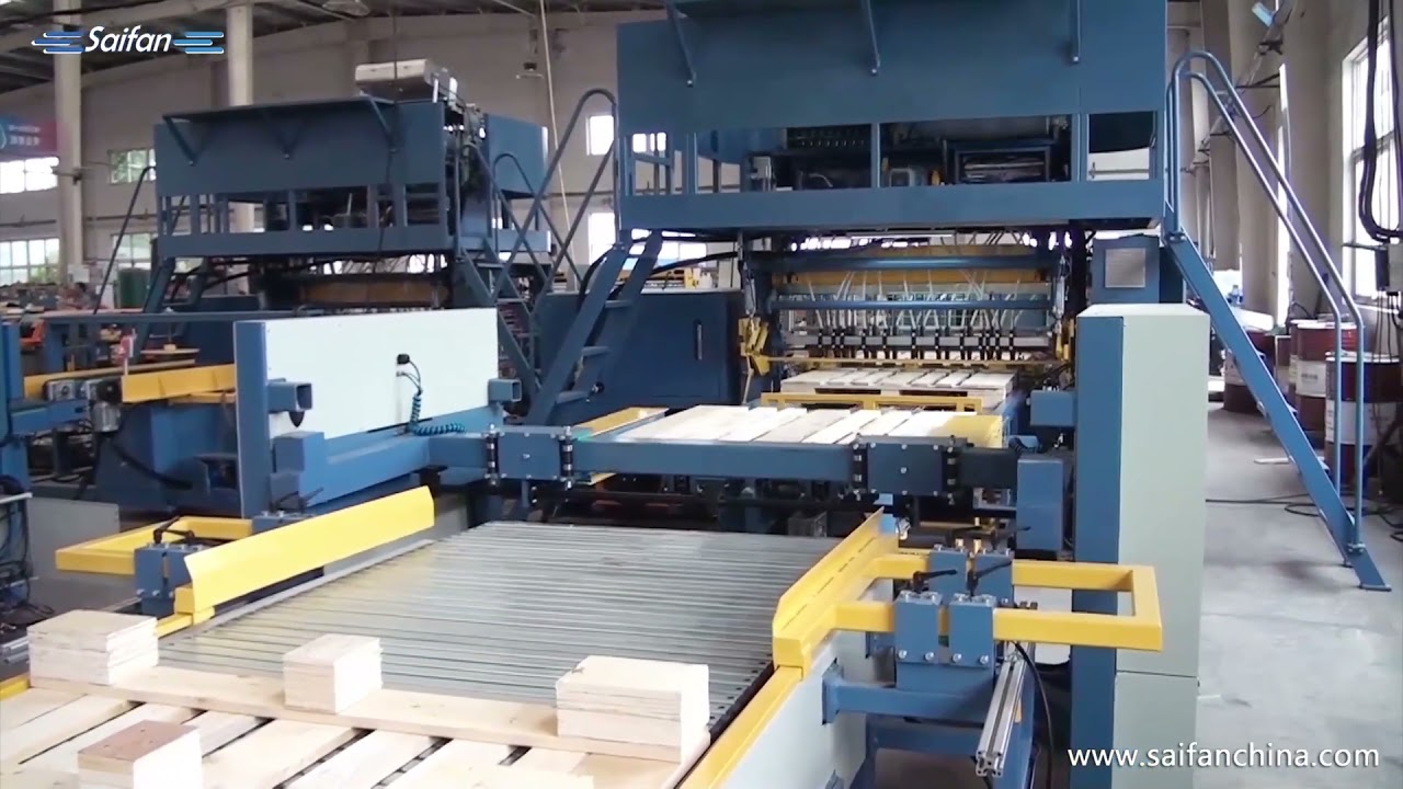 SF1000-1 single head hydraulic nailing machine for wooden pallet