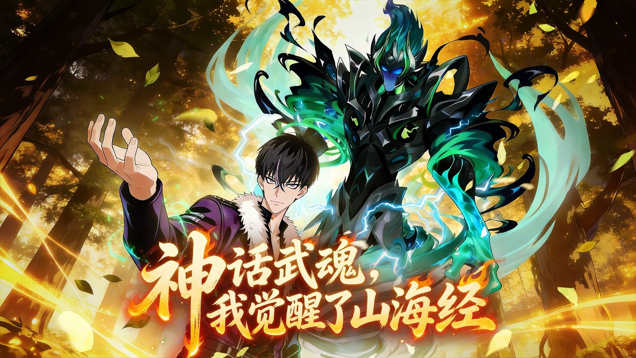 【FULL】神話武魂，我覺醒了山海經🔥別人覺醒神獸武魂，我卻只有一本破書！誰知這是山海經，每翻一頁召喚上古凶獸！百城天驕戰，讓所有人跪下叫爸爸！#男頻 #逆襲 #動漫