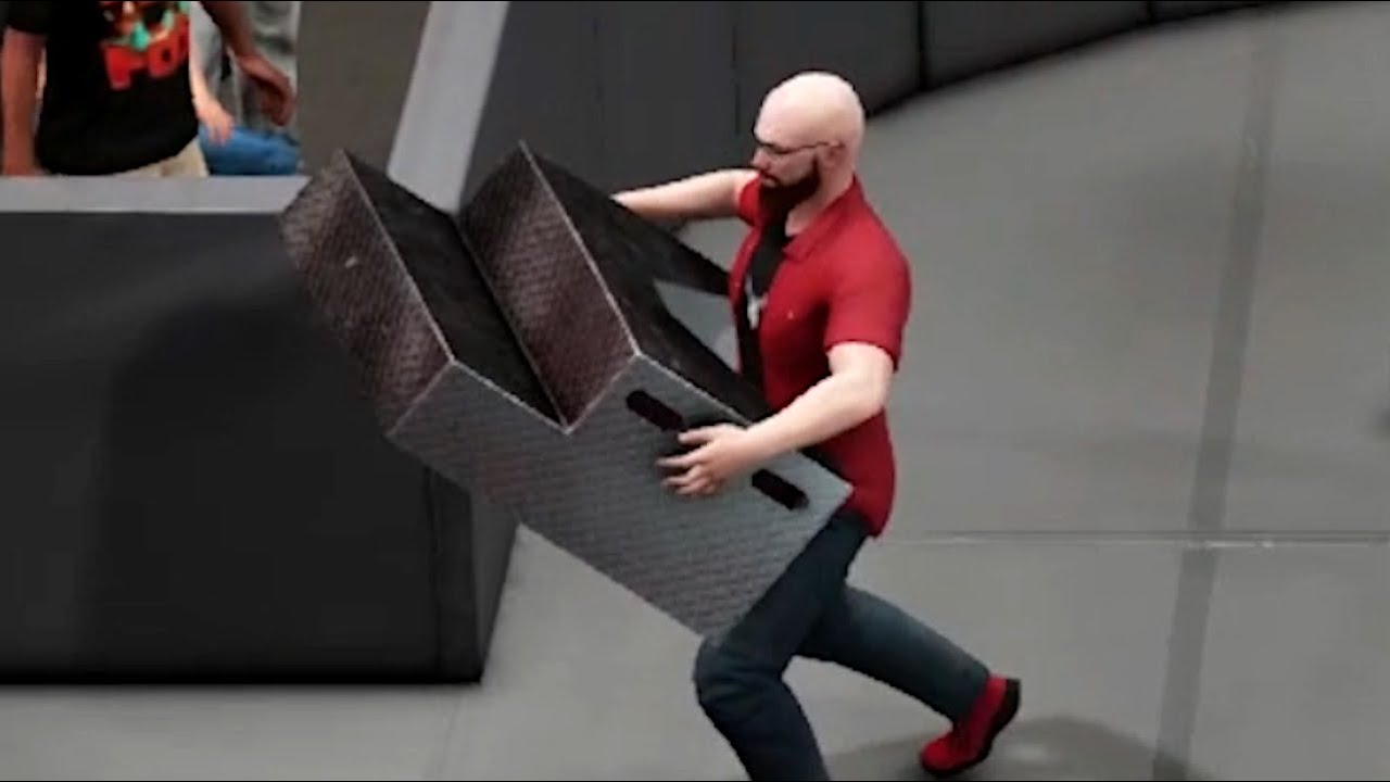 ADMIROS KRADNIE SCHODY | WWE 2K19