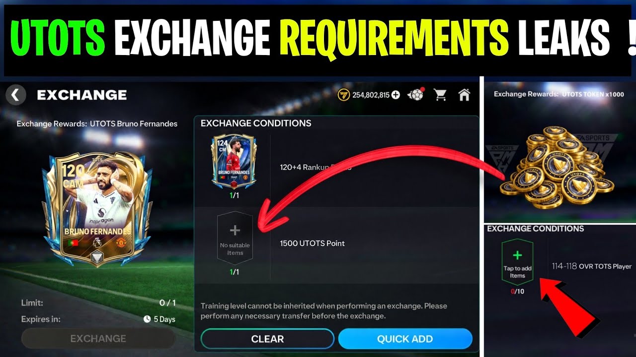 🚨 ПОЛНЫЙ РАЗБОР обмена UTOTS! 🔥 Не совершите ЭТУ БОЛЬШУЮ ошибку 😱 | FC Mobile