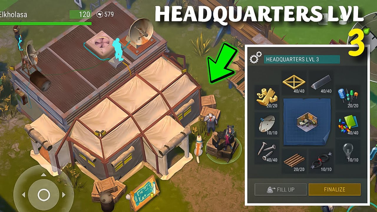 Finally I opened- Old Train Station | HEADQUARTERS LVL 3 ! Last Day On Earth Survival