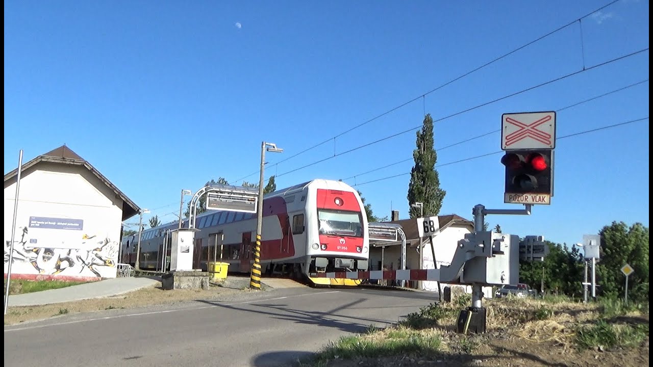 Železničné priecestie Ivanka pri Dunaji (1) (SK) (1.6 2020) Railroad crossing