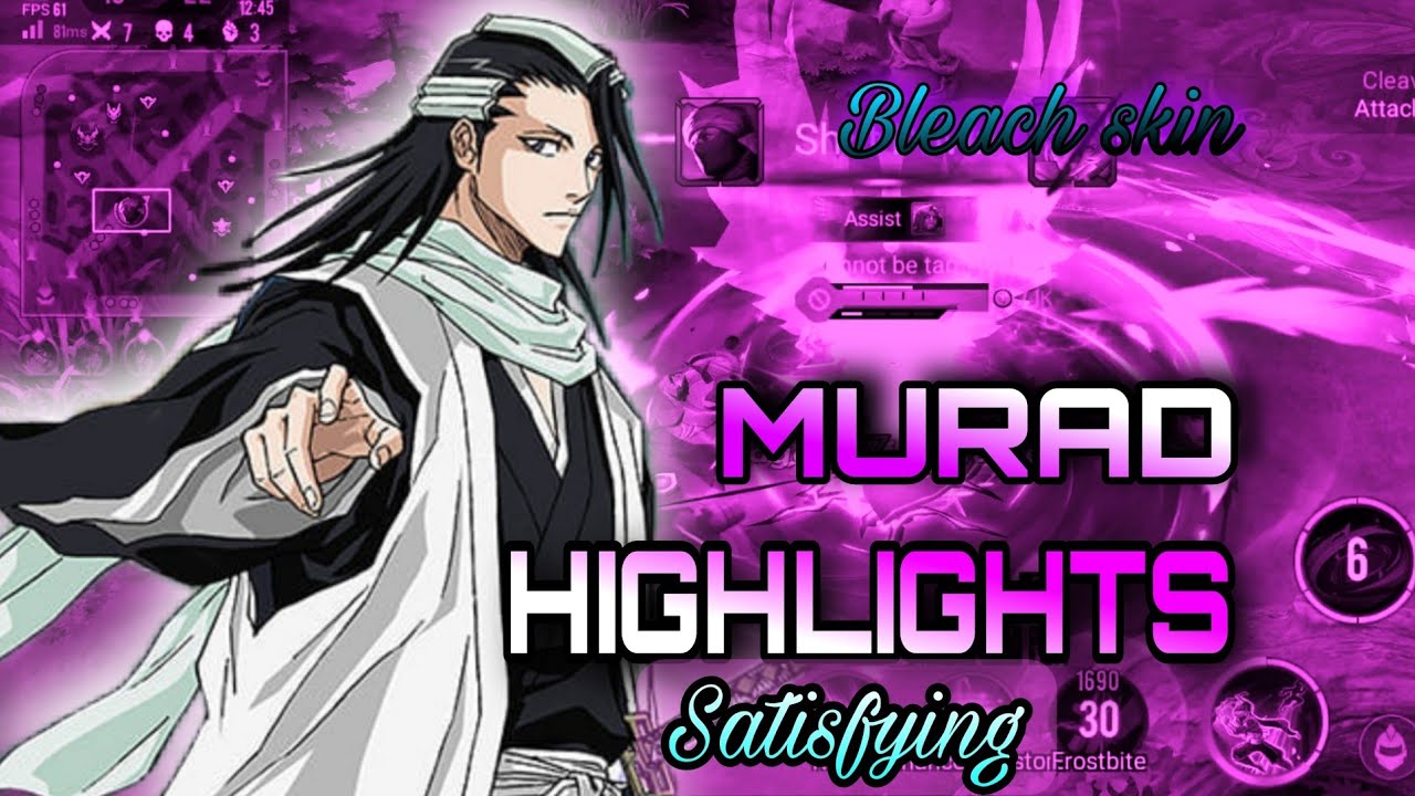 Murad Highlights | Byakuya Kuchiki | Arena of Valor | Li&ecirc;nQu&acirc;n Mobile | RoV