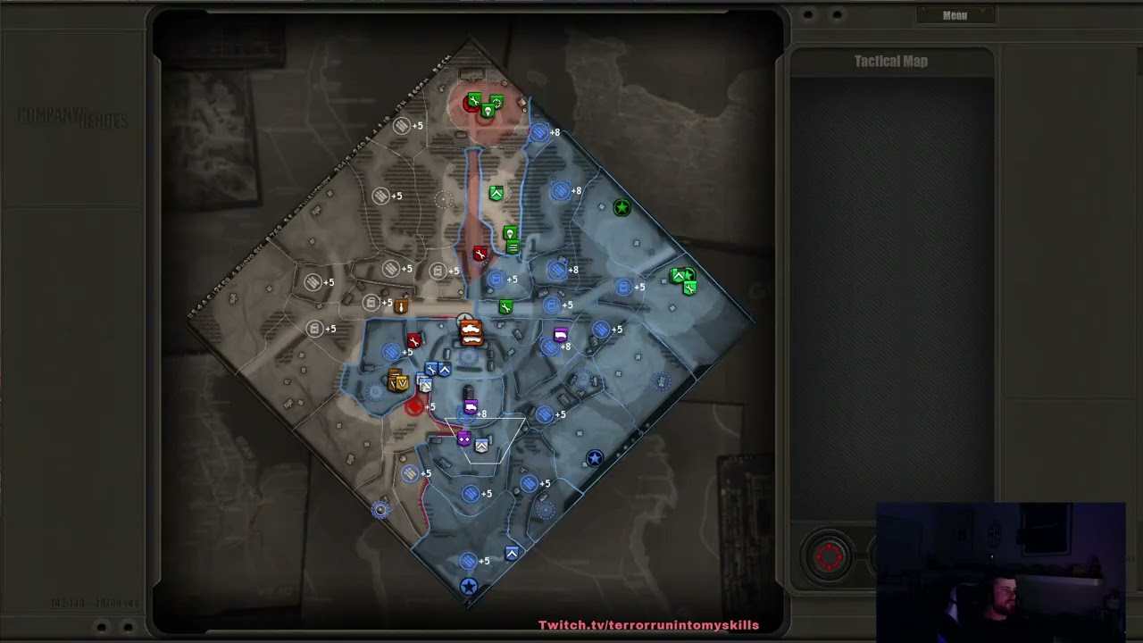 Company of Heroes 1 | 4v4 Route N13 Leaderboards 2025 | Live Gameplay by Terror|RunIntoMySkills