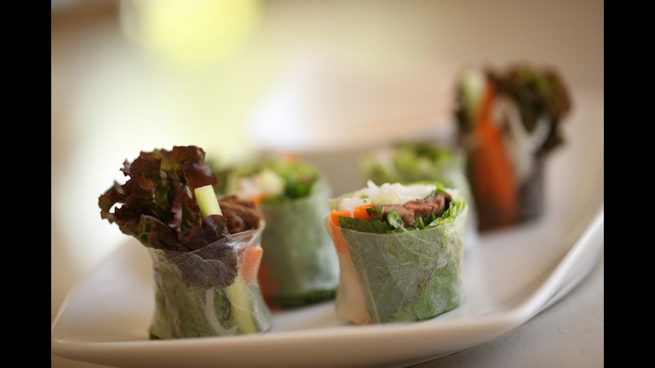 Vietnamese Spring Rolls with Honeysuckle Catering!