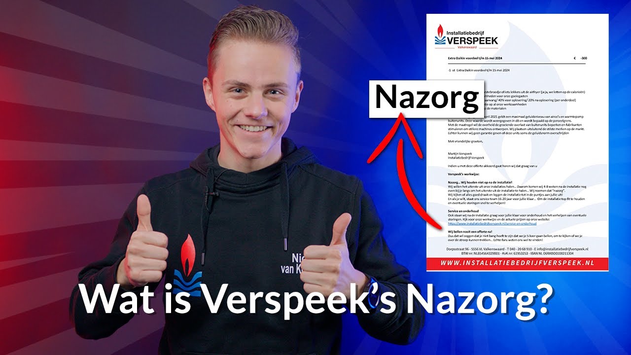 Wat is Verspeek's Nazorg?