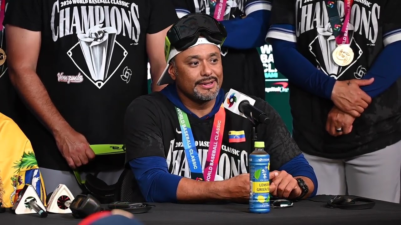 Johan Santana y Víctor Martínez conversan sobre su experiencia en el Clásico Mundial de Béisbol