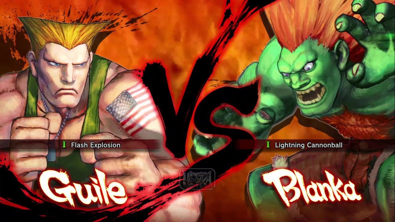 Ultra Street Fighter 4 - Guile Vs Blanka [Hardest]