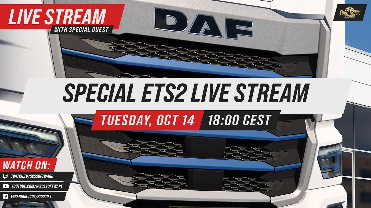 Special Let's Play Euro Truck Simulator 2 Live Stream! ⚡️