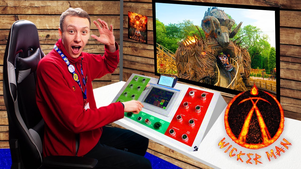 Operating Wickerman at Alton Towers | Ride Sims